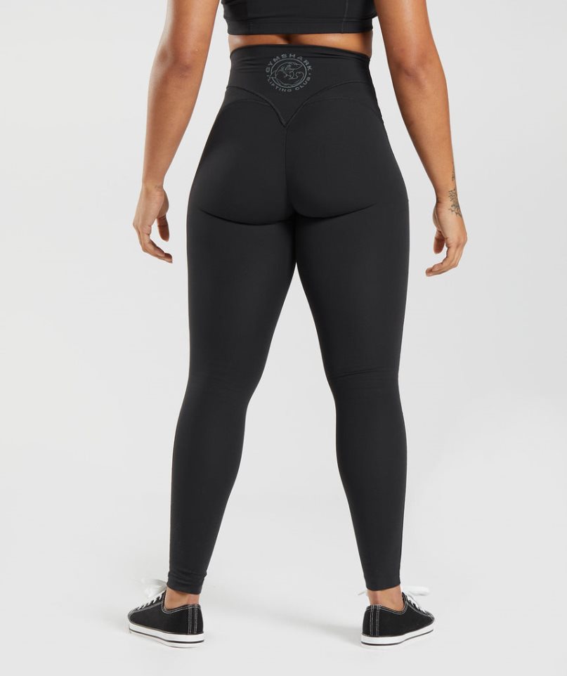 Women's Gymshark Legacy Leggings Black | CA 1875ND